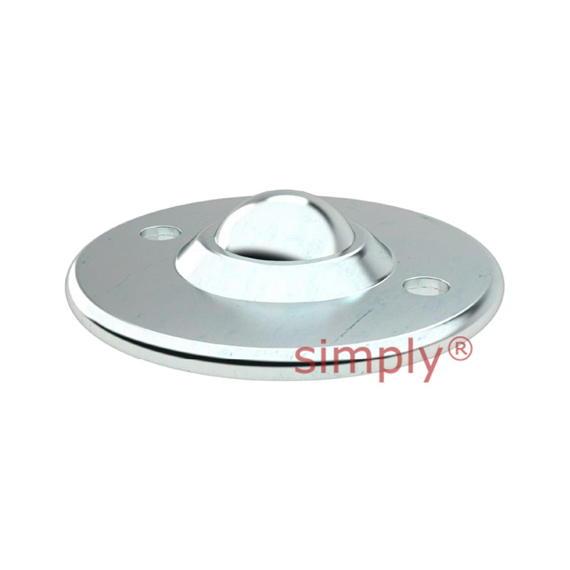 High-Performance 2 Bolt Dish Surface Mount Ball Transfer Unit with 15.8mm Stainless Steel Ball - Allow 2-3 Days