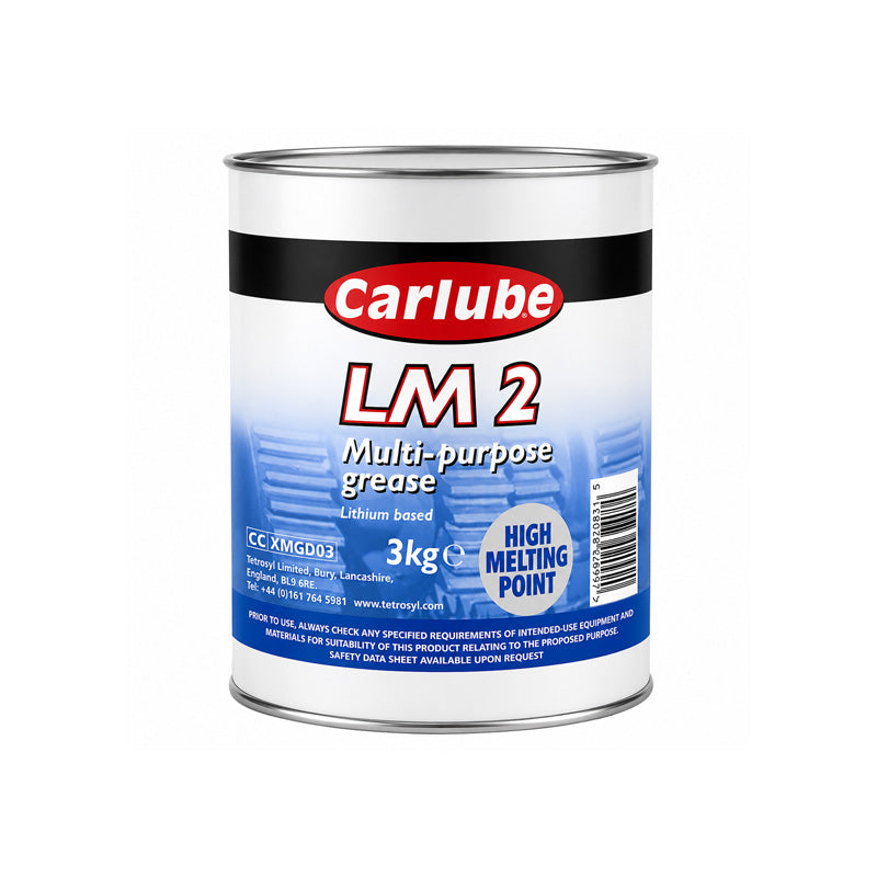 Carlube LM2 Lithium Multi Purpose Grease 3kg