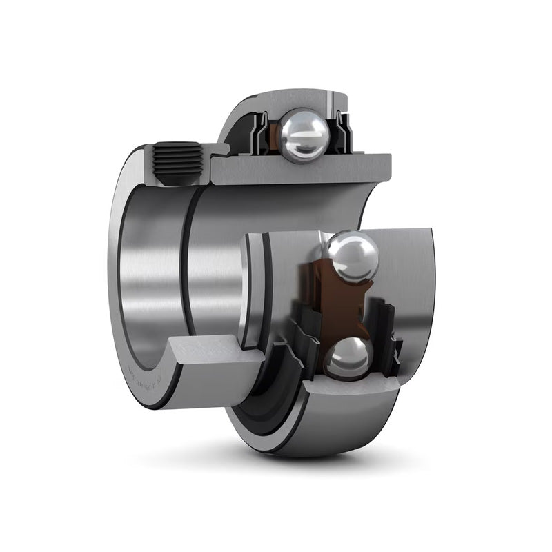 SKF YEL210-2F Eccentric Locking Collar Bearing Insert with 50mm Bore 90mm Outside Diameter